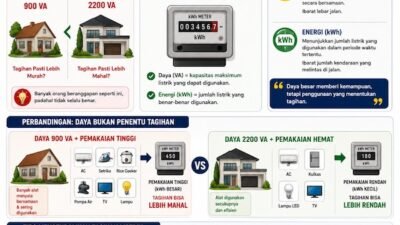 Mitos atau Fakta: Semakin Besar Daya Listrik Rumah, Tagihan Pasti Lebih Mahal!