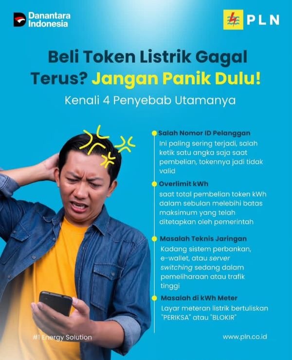 Beli Token Listrik Gagal Terus? PLN UP3 Pinrang Edukasi Warga Kenali 4 Penyebab Utamanya