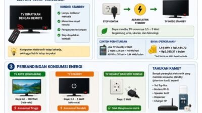 Benarkah Mencabut TV dari Stop Kontak Bisa Menghemat Listrik? Ini Faktanya