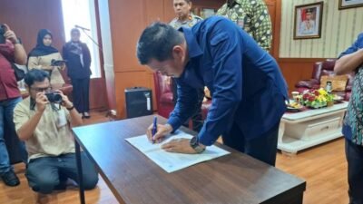 Bupati Bantaeng dan Forkopimda Teken Komitmen Sukseskan Pilkades PAW Pattallassang