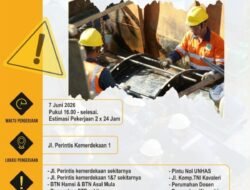Perbaikan Pipa di Perintis Kemerdekaan, PDAM Imbau Pelanggan Tampung Air Sebelum Pekerjaan Dimulai