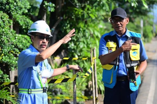 Plt Dirut Andi Syahrum Tinjau Pengalihan Jaringan Distribusi, Suplai Air Utara Kota Ditingkatkan