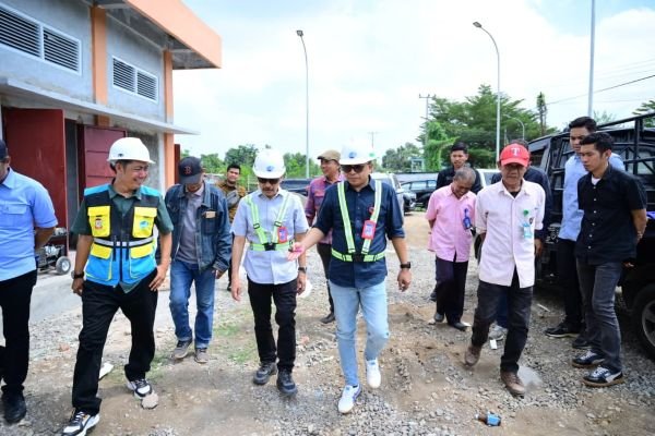 Direksi PDAM Makassar Tinjau Persiapan Pemasangan Pompa Air Baku Moncongloe