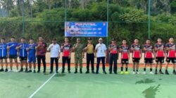 Hari Bhayangkara ke-80, Wakapolda Sulbar Buka Turnamen Tenis Lapangan dan Futsal
