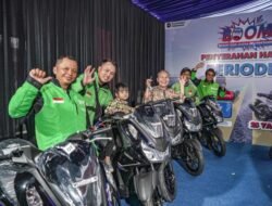 Rezeki Mitra Ojol dari MyPertamina, 25 Yamaha Lexi Dibagikan pada BOOM Periode 1