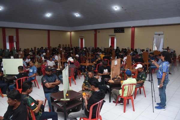 Hari Bhayangkara ke-80, Polres Bulukumba Gelar Turnamen Domino Bareng Warga