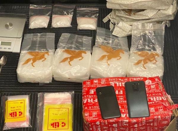 Polisi Amankan 4 Kg Sabu Tujuan Makassar