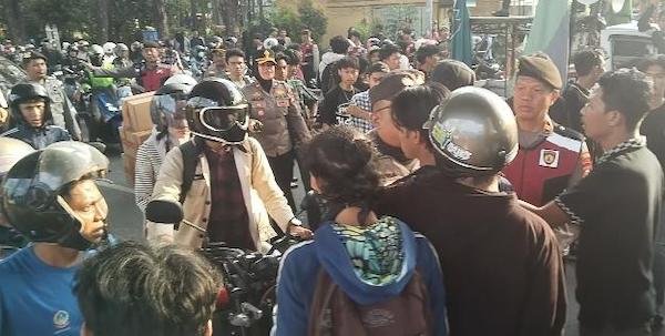 Badko HMI Sulsel Gelar Aksi Jilid 3 di Pettarani, Ini Tuntutannya!