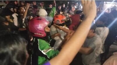 Demo HMI Cabang Gowa Raya di Alauddin Ricuh