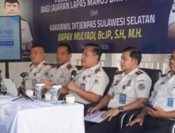 Kakanwil Ditjenpas Sulsel Mulyadi Tinjau Lapas Maros