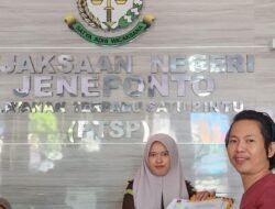 SPMP Laporkan Dugaan Korupsi Dana Non Kapitasi Dinkes Jeneponto Rp8,8 Miliar ke Kejari