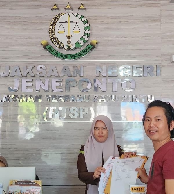 SPMP Laporkan Dugaan Korupsi Dana Non Kapitasi Dinkes Jeneponto Rp8,8 Miliar ke Kejari