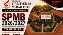 Pendaftaran Sekolah Cendekia Merah Putih Sulsel Dibuka, Ini Syarat dan Cara Daftarnya