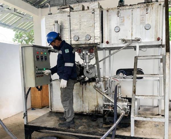 Kalla Aspal Perluas Distribusi Aspal Emulsi di Kalsel dan Kalteng