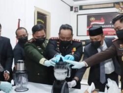 Gagalkan Peredaran Narkoba, Polres Jeneponto Musnahkan 969 Gram Sabu