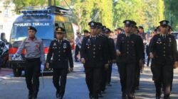 HUT Bhayangkara ke-80, 62 Personel Polres Takalar Naik Pangkat