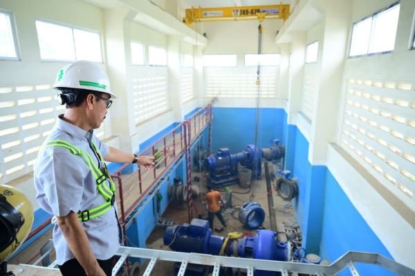 Kabar Baik Utara Makassar, Intake Manggala Resmi Tambah Pasokan Air Baku