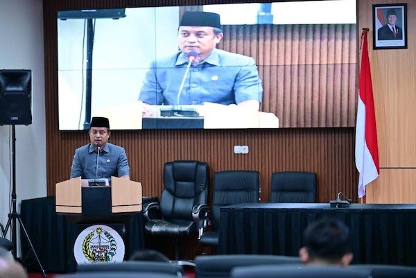 Gubernur Sulsel Jawab Pandangan Fraksi, Ranperda Pertanggungjawaban APBD 2025 Berlanjut
