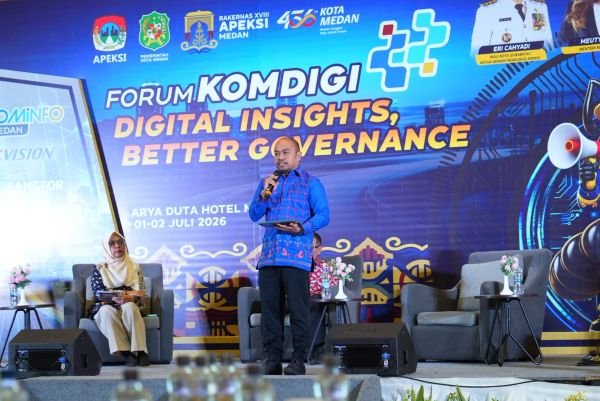 Kadis Kominfo Makassar Paparkan Keunggulan LONTARA+ di Forum Komdigi APEKSI 2026