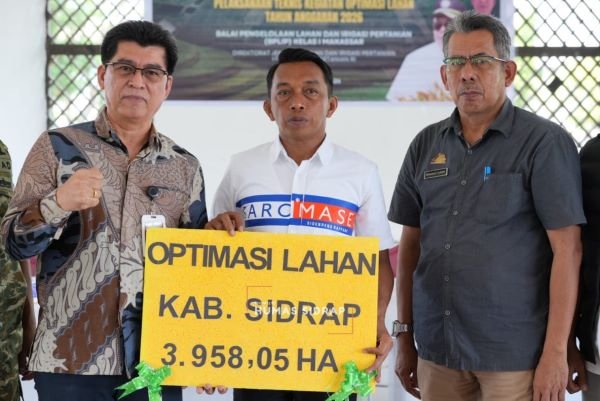 Pusat Kucurkan Hampir Rp40 Miliar untuk Pertanian Sidrap