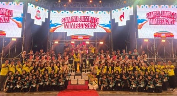 MTs Negeri Soppeng Raih Juara Umum International Marching Festival 2026
