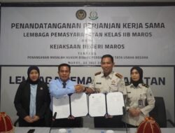 Kakanwil Ditjenpas Sulsel Puji Lapas Maros Perkuat Sinergi Hukum melalui PKS