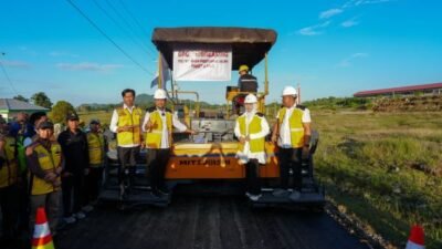 Dipusatkan di Ruas Bua-Rantepao, Gubernur Sulsel Groundbreaking MYP Paket 6