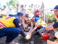 Ground Breaking Jembatan Sungai Maros A, Gubernur Sulsel Ajak Masyarakat Kawal Pembangunan