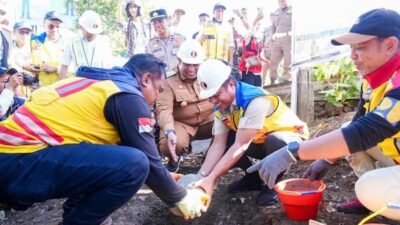 Ground Breaking Jembatan Sungai Maros A, Gubernur Sulsel Ajak Masyarakat Kawal Pembangunan