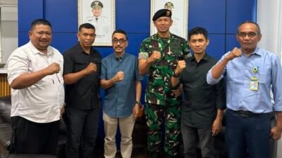 PDAM Makassar dan Yonkav-10 Bahas Peningkatan Layanan Air Bersih Asrama Prajurit