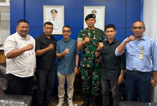 PDAM Makassar dan Yonkav-10 Bahas Peningkatan Layanan Air Bersih Asrama Prajurit