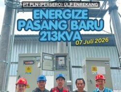 Dukung Pertumbuhan Ekonomi, PLN Enrekang Tambah Pasokan Listrik 213 kVA