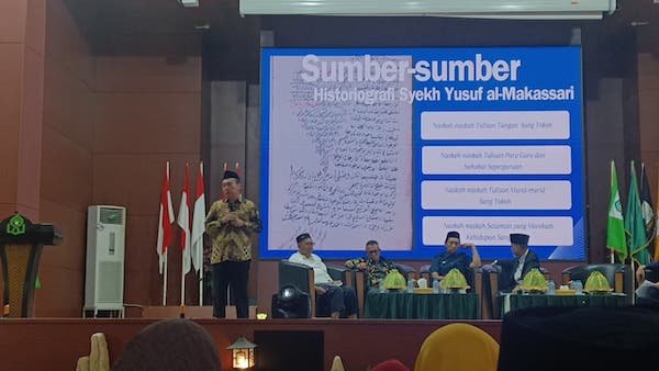 Ahmad Baso Sebut Ayah Syekh Yusuf Bernama Abdullah Bukan Nabi Khidir