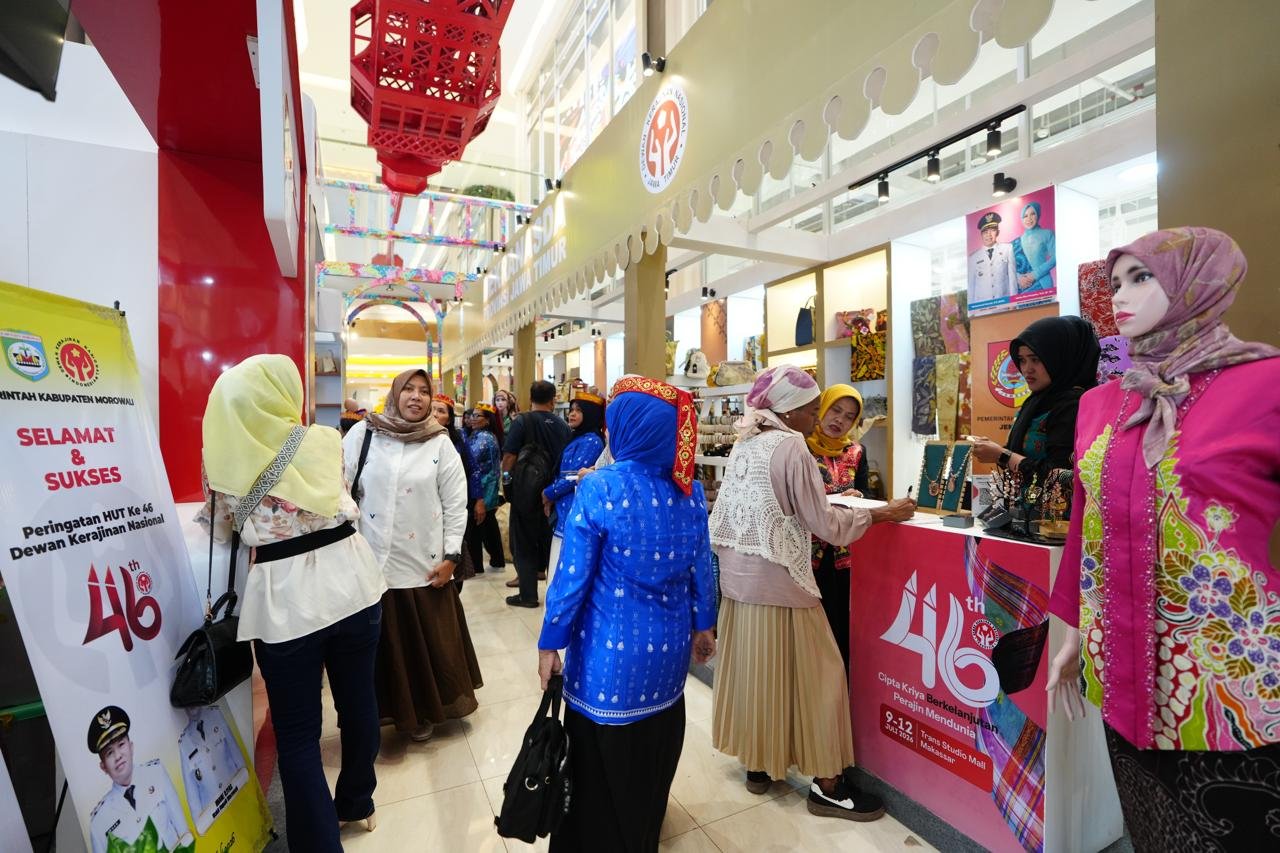 Penyelenggaraan HKG PKK dan Dekranas Putar Ekonomi Sulsel Hingga Rp100 Miliar