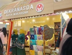 Kain Lagosi hingga Baju Bodo Jadi Buruan di Booth Dekranasda Makassar