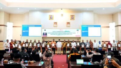 Sulsel Lampaui Target Nasional Perlindungan Sawah, Menteri ATR/BPN Apresiasi Capaian Pemprov