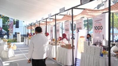 Makassar Pamer 151 UMKM Kuliner di Hadapan Selvi Gibran