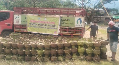 Pasar Murah LPG di Tondon Diserbu Warga, 560 Tabung Ludes