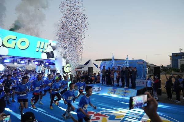 Appi Lepas dan Meriahkan Peserta Indomaret Fun Run 2026