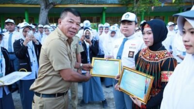 Pimpin Upacara Tahun Ajaran Baru, Andi Utta Larang Keras Bullying di Sekolah
