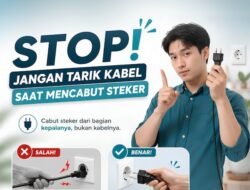 PLN Ingatkan Masyarakat Jangan Tarik Kabel saat Mencabut Steker