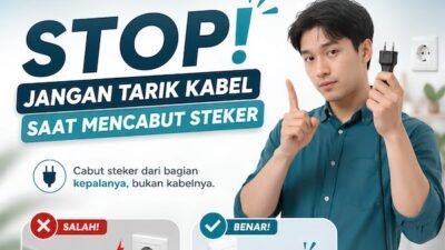 PLN Ingatkan Masyarakat Jangan Tarik Kabel saat Mencabut Steker