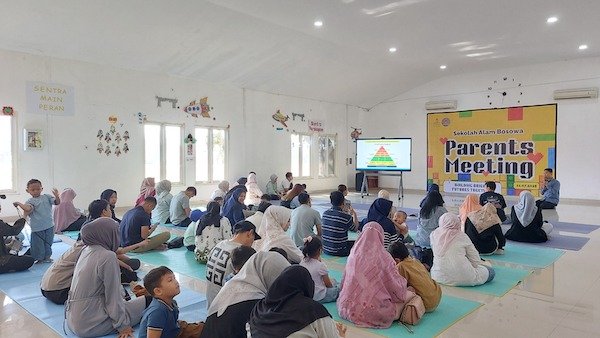Parents Meeting Sekolah Alam Bosowa Perkuat Sinergi Sekolah dan Orang Tua