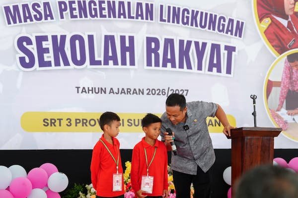 Gubernur Sulsel Buka MPLS Sekolah Rakyat Terintegrasi, 270 Siswa Siap Wujudkan Mimpi