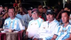 Nobar Hingga Subuh, Wabup Gowa Girang Lihat Argentina Comeback ke Final