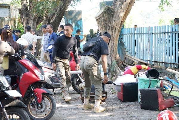 10 Bangunan Liar di Eks Stadion Mattoanging Makassar Ditertibkan