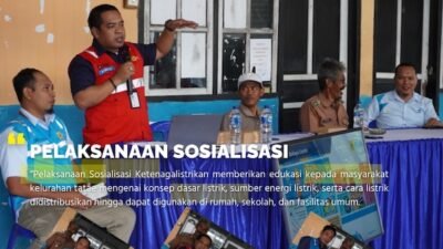 PLN Sosialisasi Keselamatan Listrik dan Aplikasi PLN Mobile di Pinrang