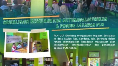 Edukasi Digitalisasi Layanan, PLN ULP Enrekang Sasar Warga Desa Taulan