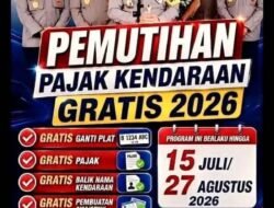 Viral Pemutihan Pajak Kendaraan Gratis 2026, Samsat Takalar: Hoaks