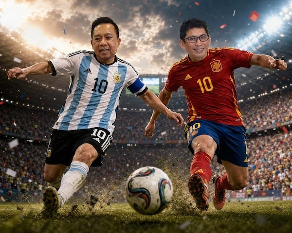 Final Piala Dunia 2026: Muchlis Misbah Jagokan Spanyol, Kasrudi Pilih Argentina
